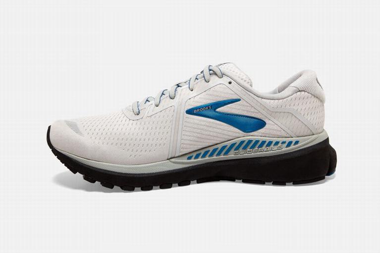 Brooks Adrenaline GTS 20 Mens Road Running Shoes - White/Blue - Indonesia (GBKP-36984)